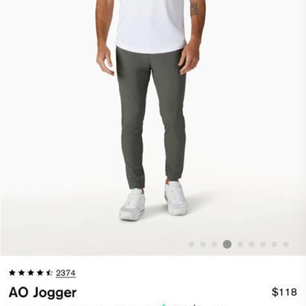 CUTS AO Jogger Size L Color Dark Pine NEVER WORN